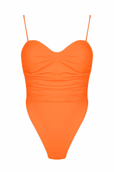 BLUE strój kąpielowy Pomarańczowy - stroje kąpielowe - SHE